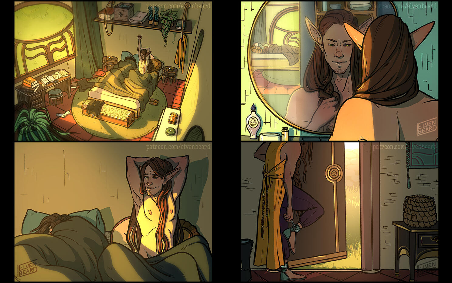 Mornings - Comic Sequence